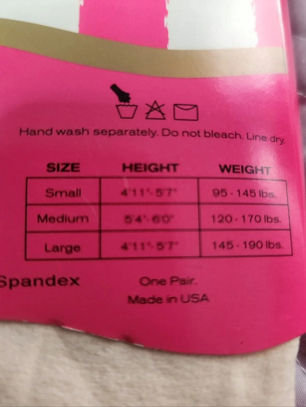 Nwt Victoria Secret Tights Size Medium